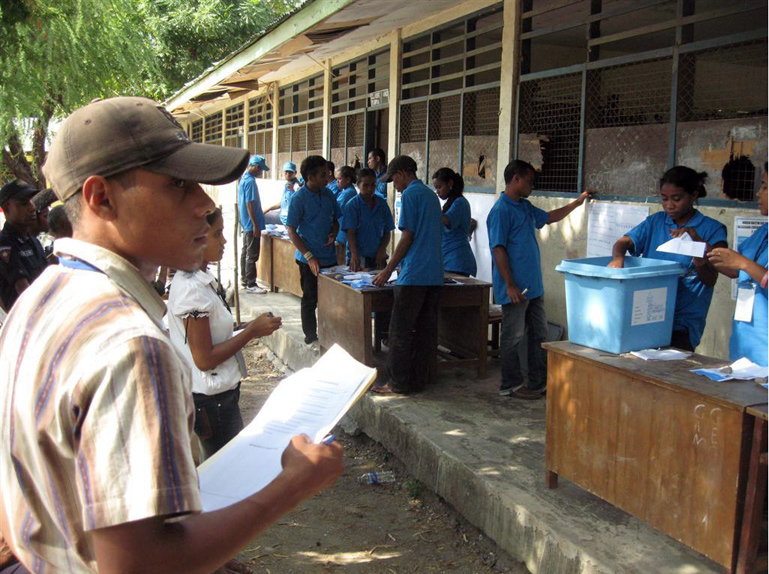 IRI Supports Domestic Election Observers for Timor-Leste’s Local Elections.