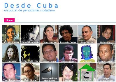 Cuban bloggers who defy the regime.