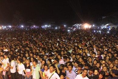 Youth gather for the 10th Youth Democracy Festival.