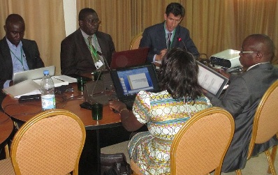 Panelists look at solutions to the lack of democratic governance in Africa.