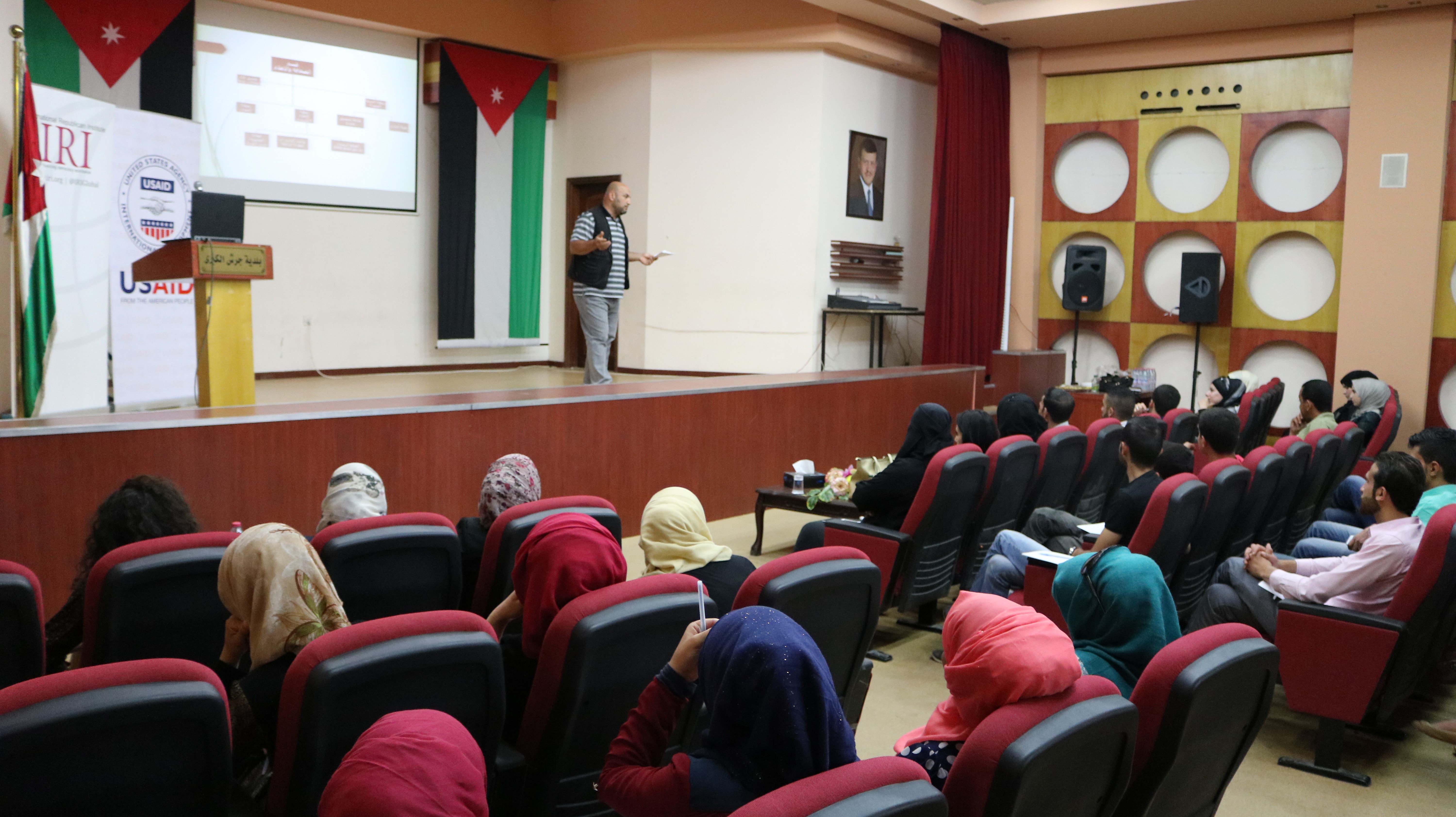 Media Affairs Department Manager explaining his department’s structure