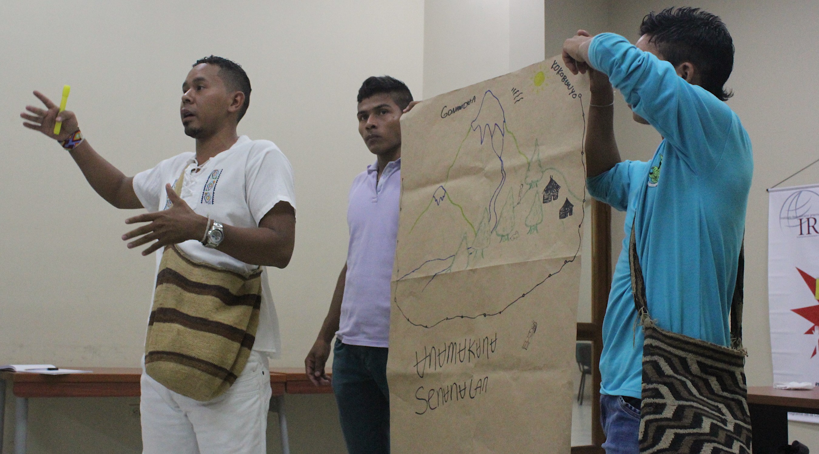 Indigenous Kankuamo youth describe the post-conflict environment in the mountains north of Valledupar.   