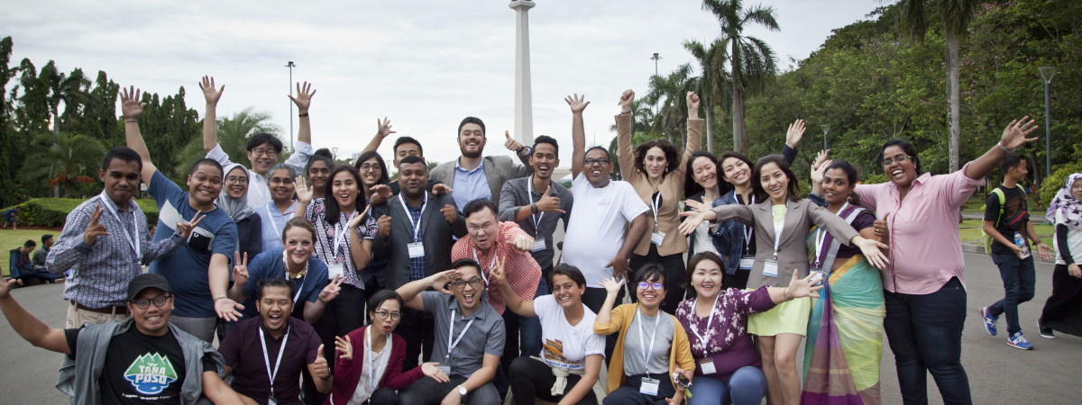 2017: Generation Democracy members in Jakarta