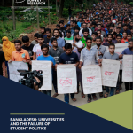 Cover page for the research on Bangladeshi Universities and the Failure of Student Politics by CISR