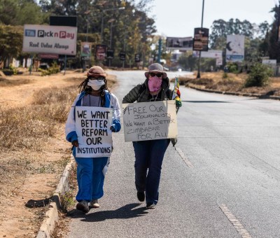 Anti-Corruption Protest Signs