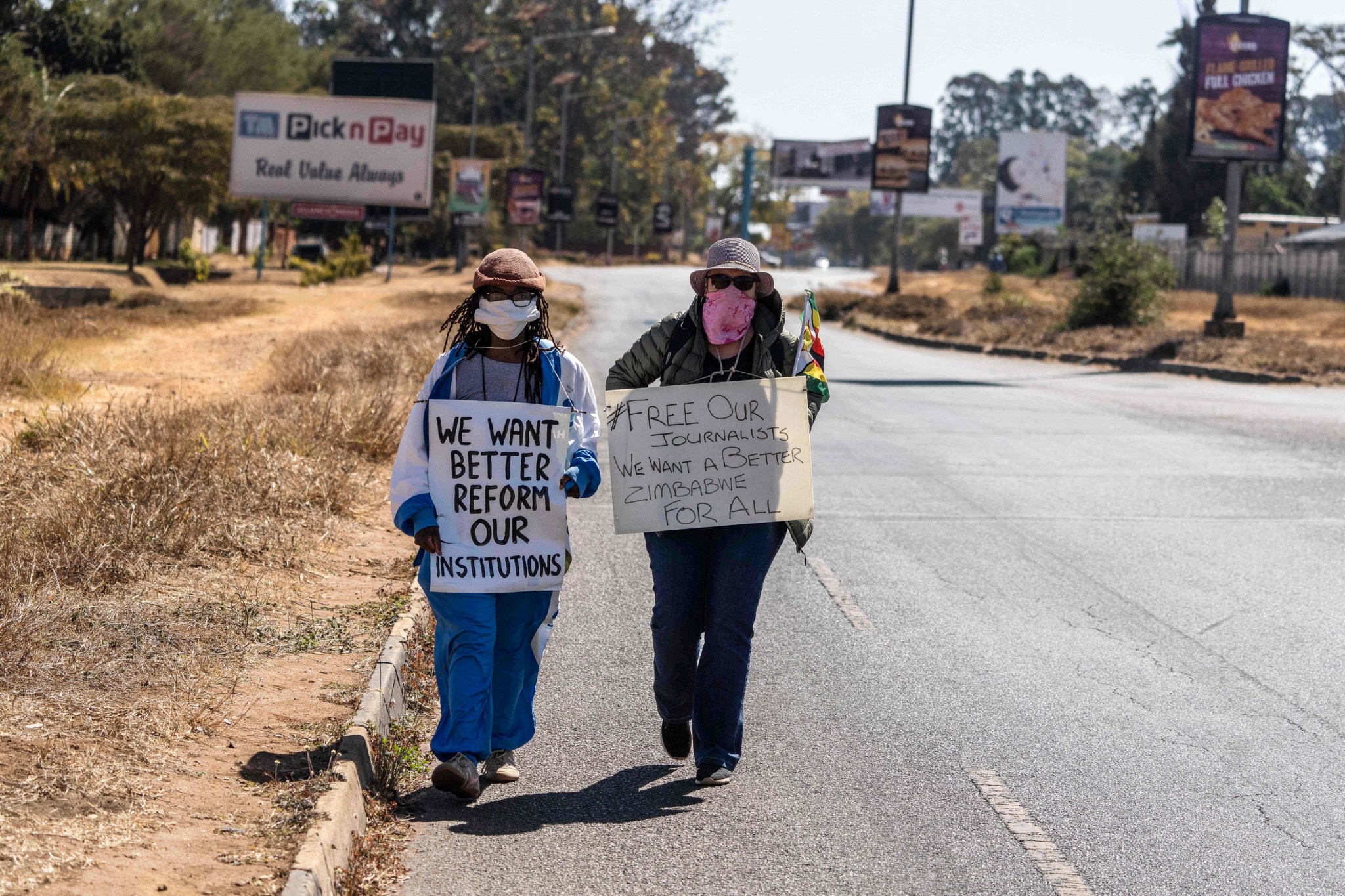 Anti-Corruption Protest Signs