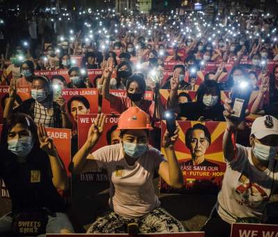 Burma Protest