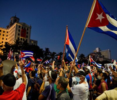 Cuba Demonstration in Havana