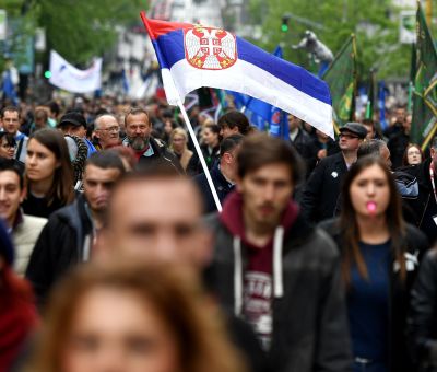 Serbian Protest