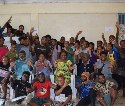 Malaita YLTS group photo in Pacific Islands