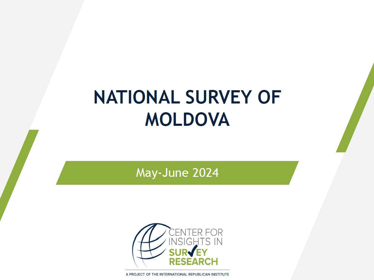 Title: National Survey of Moldova | May - June, 2024